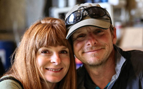 Lisa Morris and Jason Spafford - Two Wheeled Nomad 